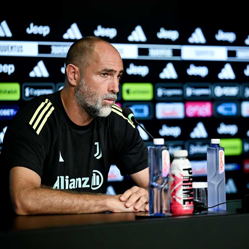 La conferenza stampa di Igor Tudor alla vigilia di Como-Juventus