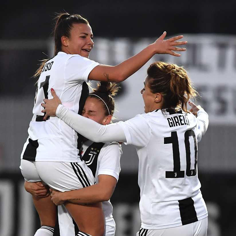 3-0 win keeps Juventus Women top