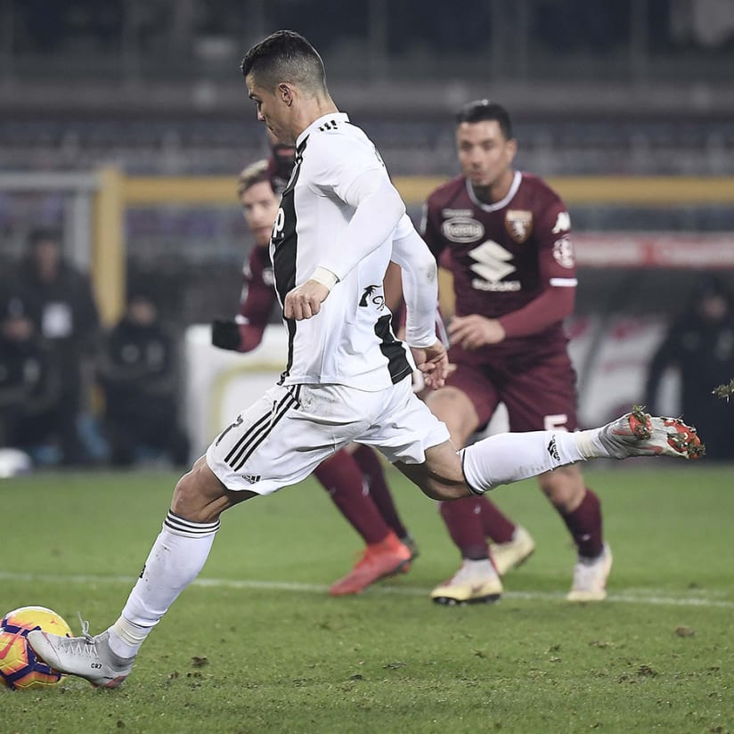 Ronaldo nets Juve's 5,000th goal 