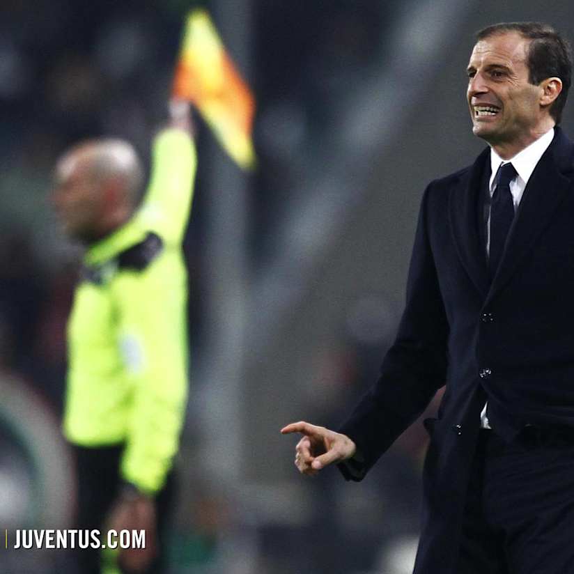 Allegri calls for calm from table-topping Juve