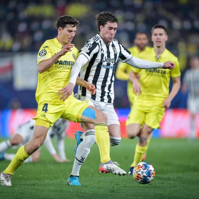 JUVE SHARE THE SPOILS AT VILLARREAL