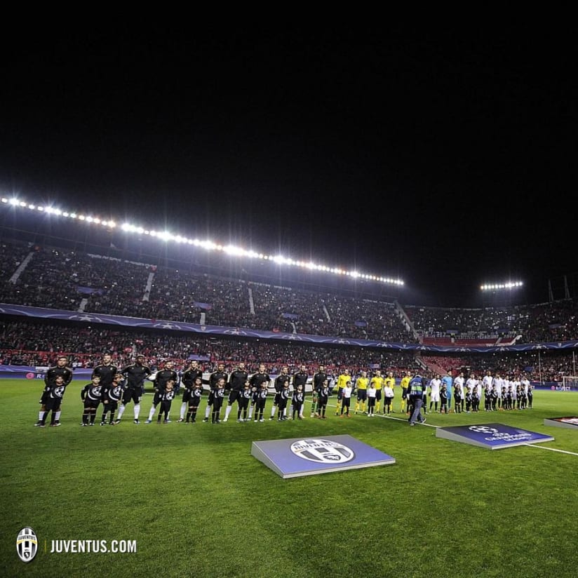 Sevilla - Juventus Photo Gallery