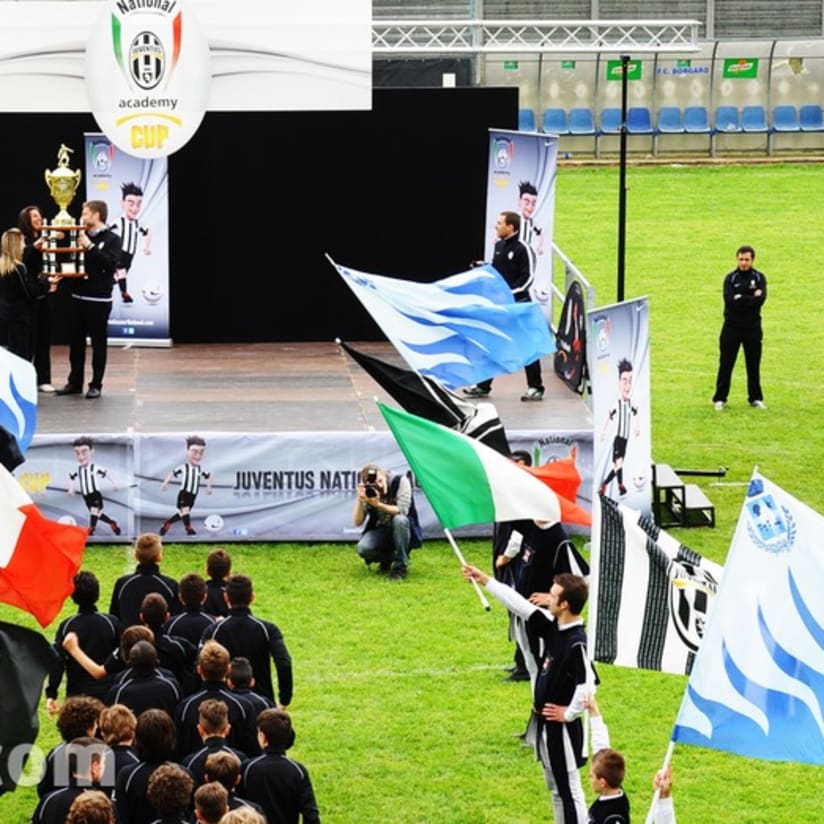 Simone Pepe alla festa dell’Academy Cup