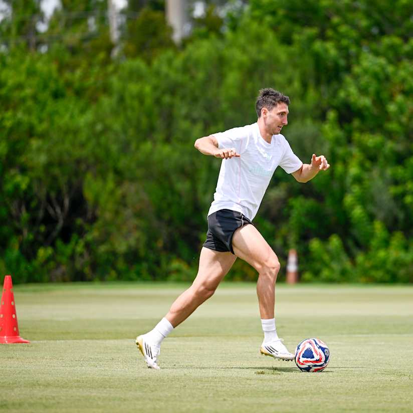 Training Center | Training after Juve-Manchester City