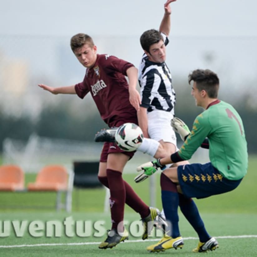 Derby Giovanissimi ancora bianconero