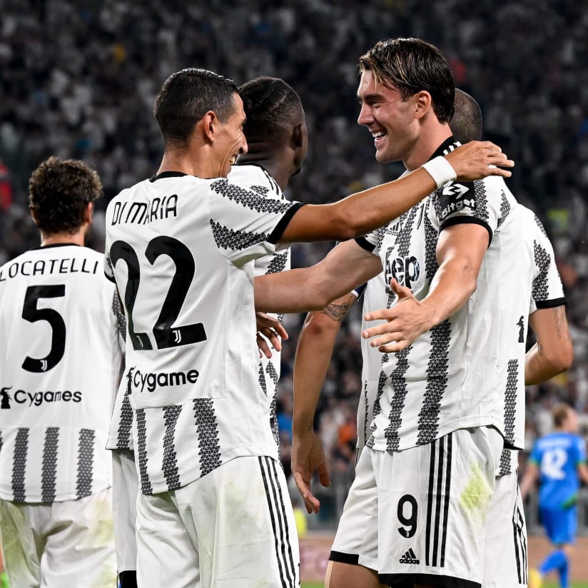 CHE JUVE, 3-0 AL SASSUOLO ALL’ESORDIO!