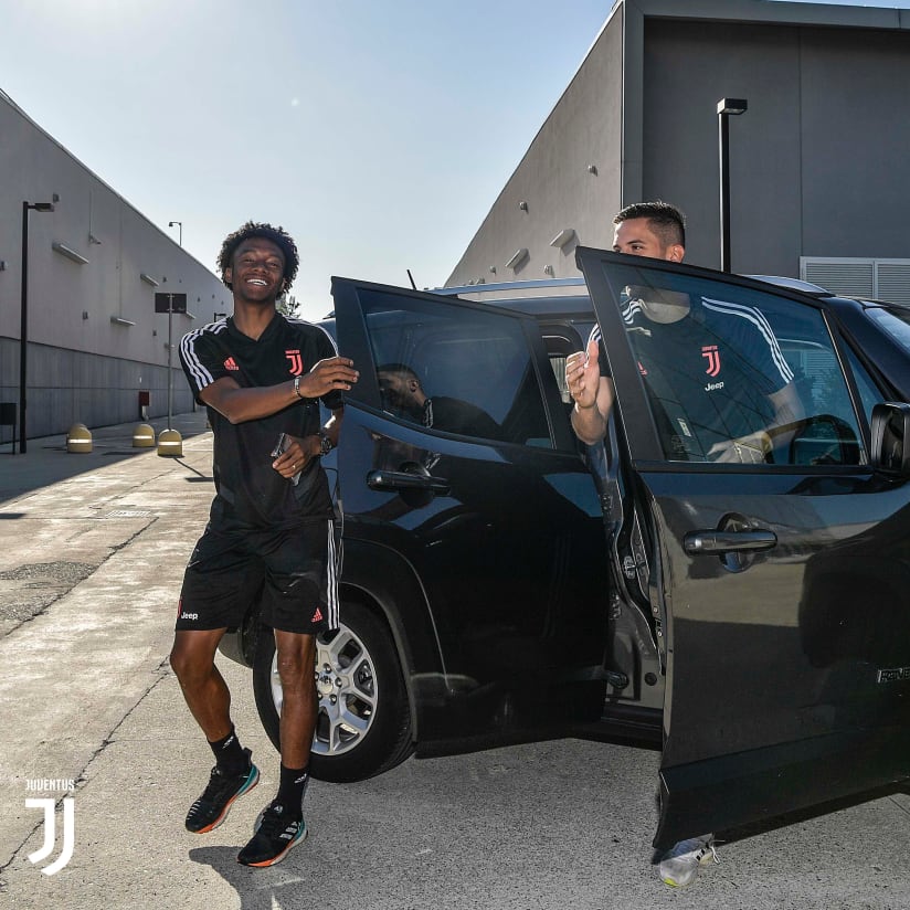 Visite mediche per Cuadrado & Bentancur al J⎮Medical