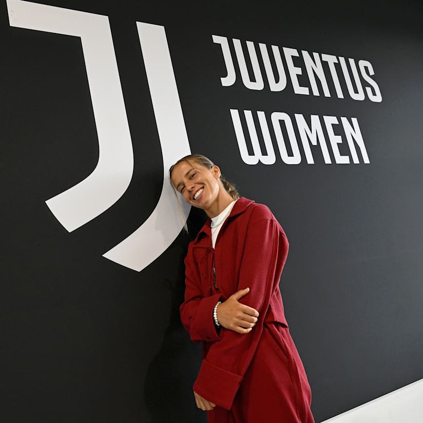 Le prime parole di Tatiana Pinto in bianconero