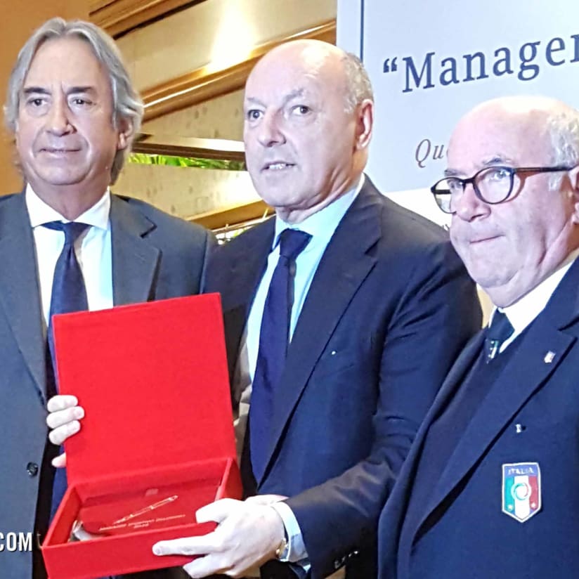 Marotta receives ‘Sports Manager of the year’ award