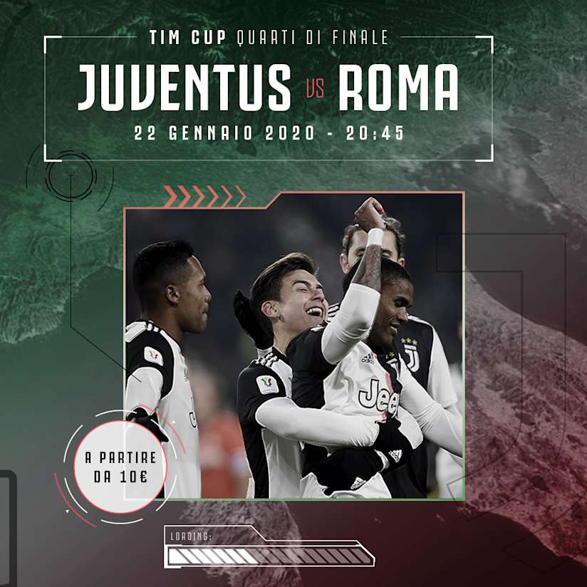 Juve-Roma, è iniziata la vendita libera!