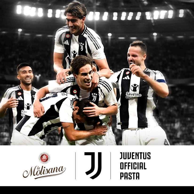 La Molisana becomes the Official Pasta of Juventus