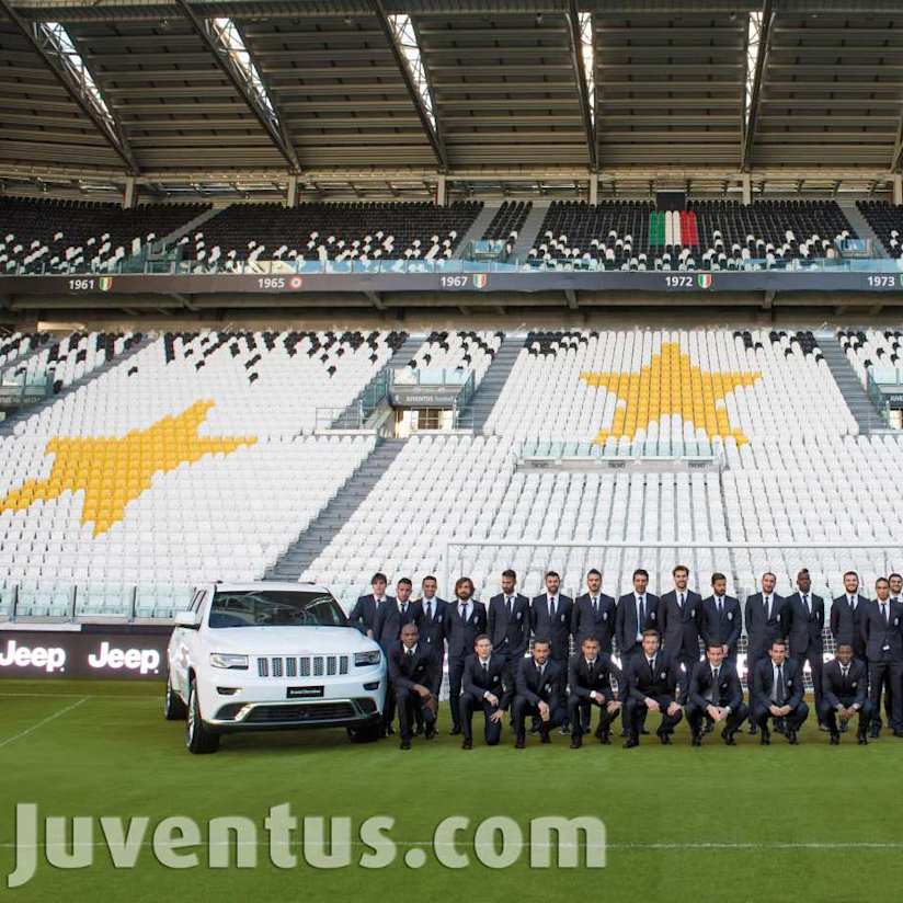 I Campioni d'Italia viaggiano in Jeep