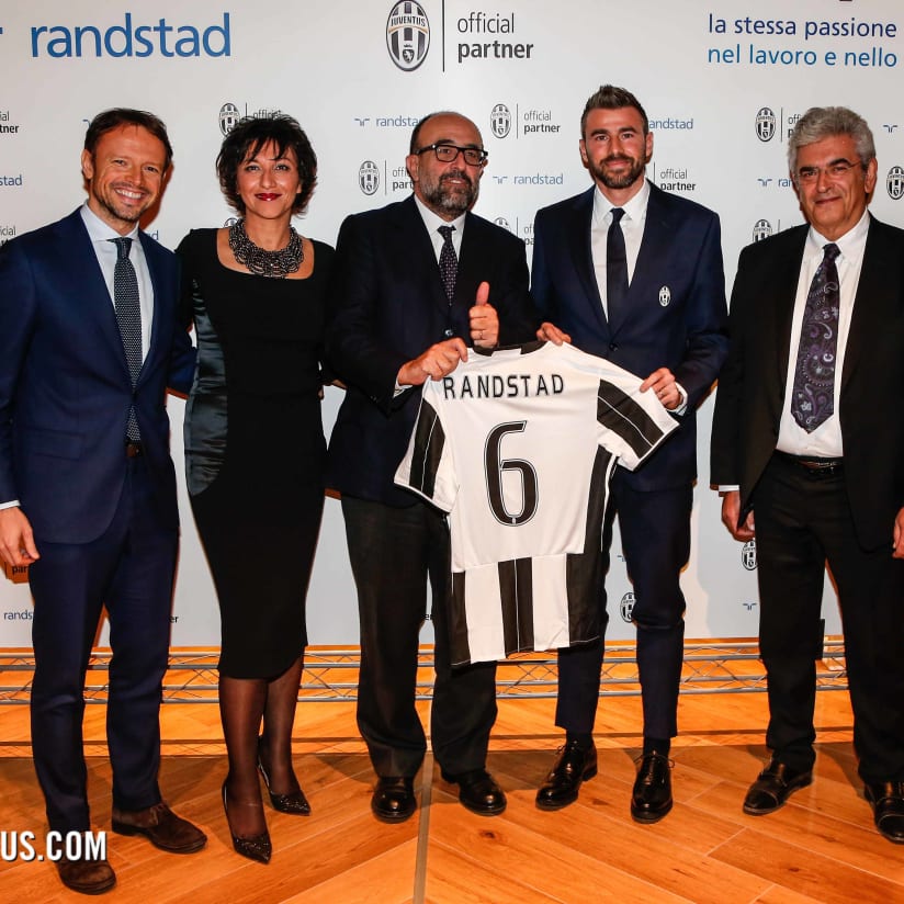Juventus and Randstad renew partnership until 2020