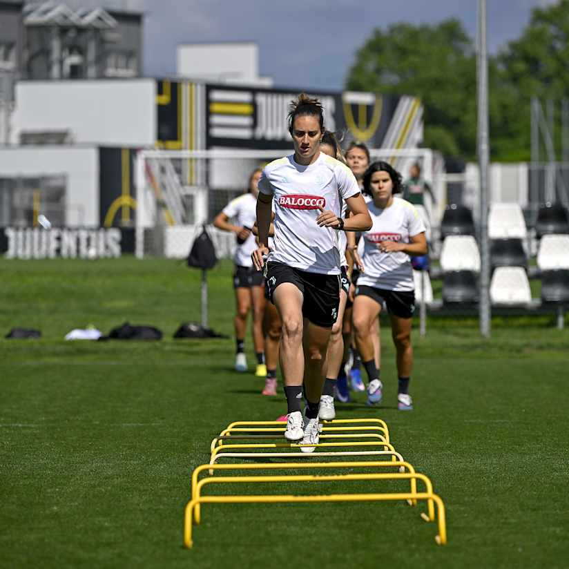 In campo verso la sfida con l'Inter