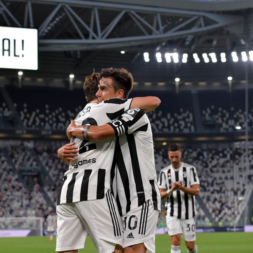L'Allianz ritrova i tifosi. E la Juve ne fa tre all'Atalanta