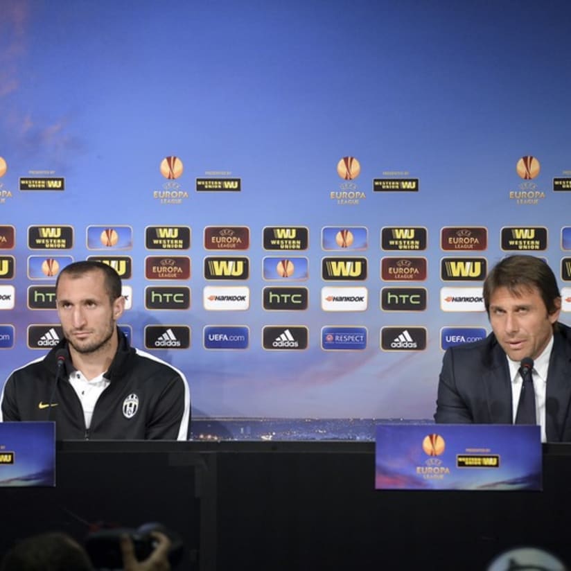 #JuveBenfica, Conte in conferenza stampa alla vigilia - Conte talks to the press
