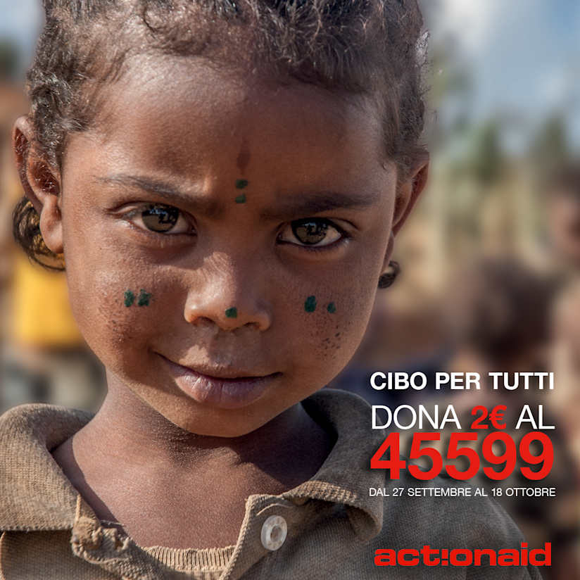 Juve-Bologna dedicata a "Cibo per Tutti" di ActionAid