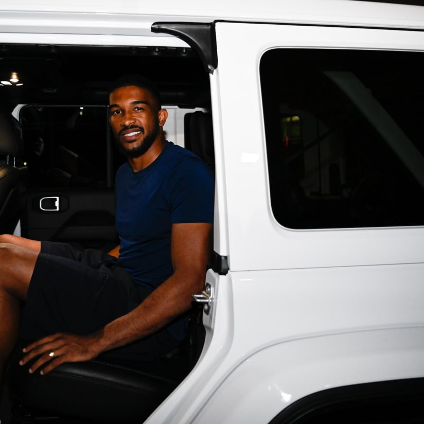 Bremer touches down in Turin