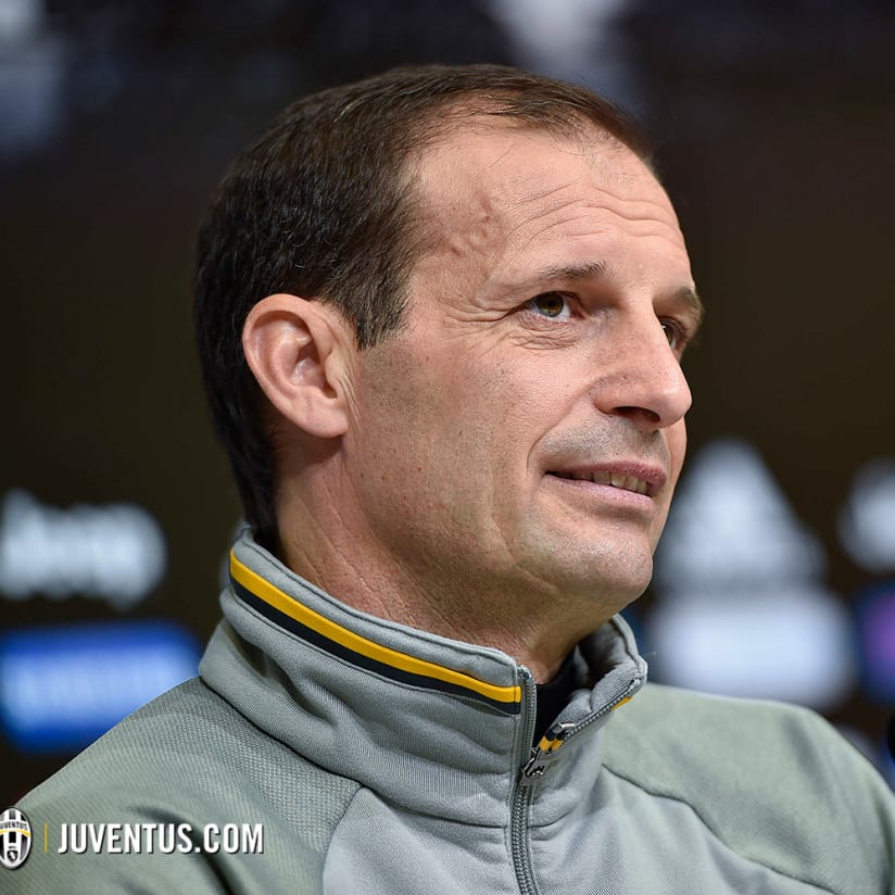 Allegri: «Fondamentale affrontare l’Atalanta nel modo giusto»