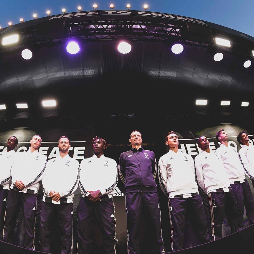 'Here To Create' in Milan with Juve and adidas!