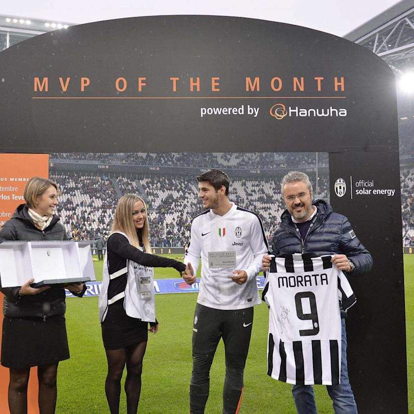 October MVP and a brace: what a day for Morata!