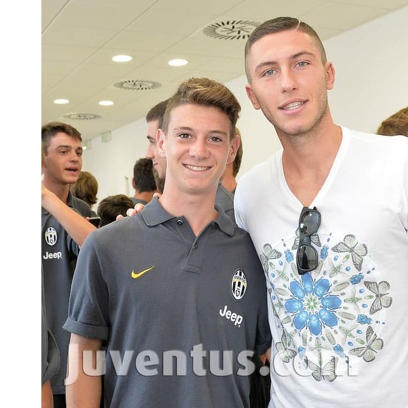 Marchisio e Marrone ospiti all' "Ale&Ricky sempre nel cuore" - Bianconeri duo attend Ale&Ricky tournament
