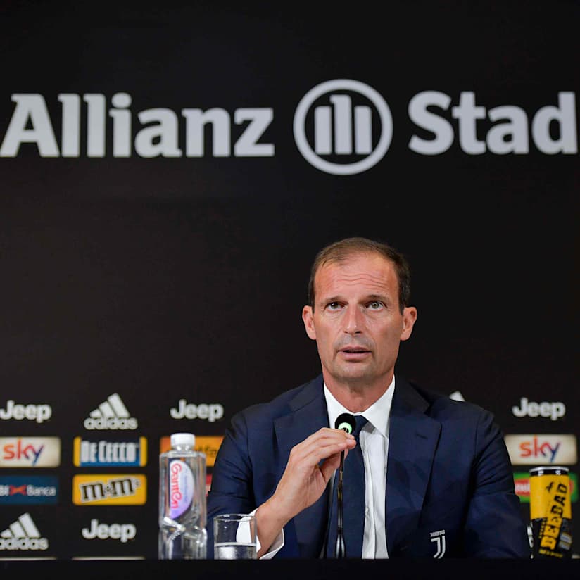 La conferenza stampa di Massimiliano Allegri
