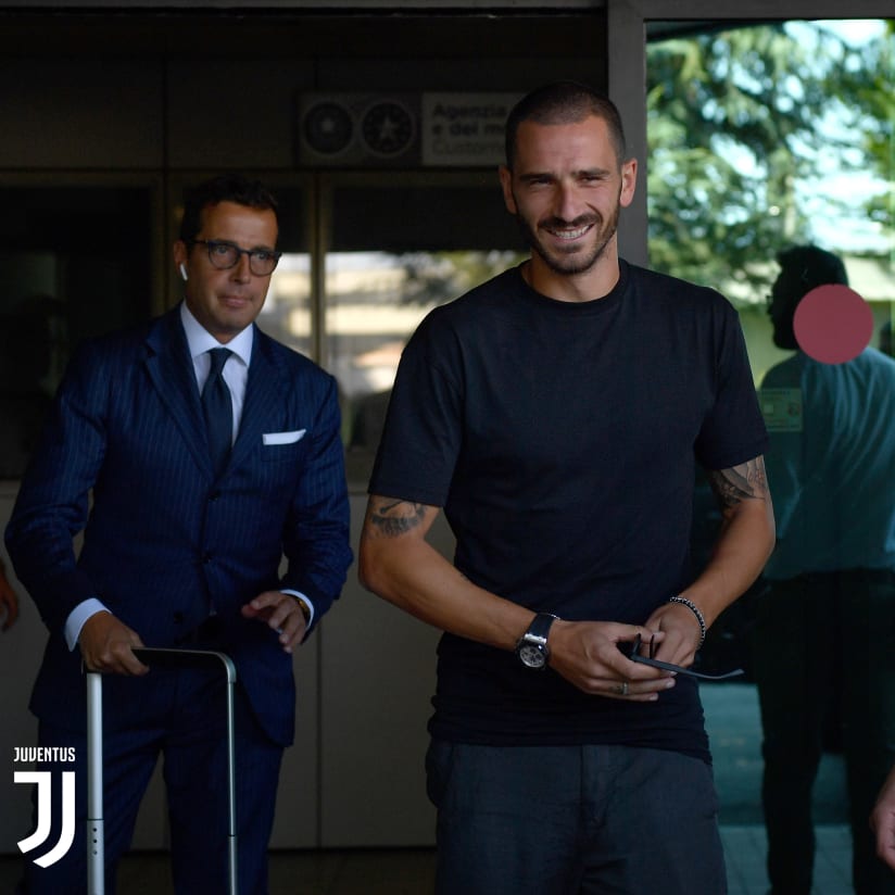 Leonardo Bonucci è a Torino