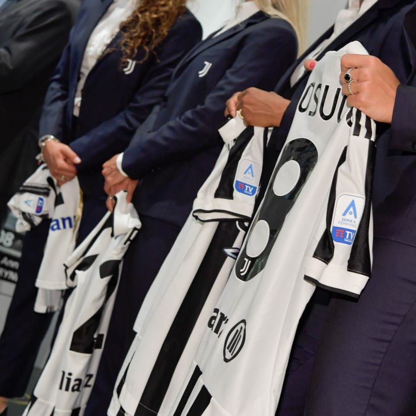 Gallery | Women, le maglie del Club delle 100 presenze allo Juventus Museum
