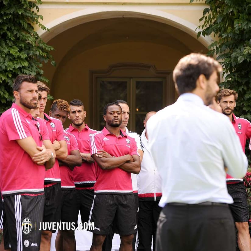 Juventus at Villa Agnelli