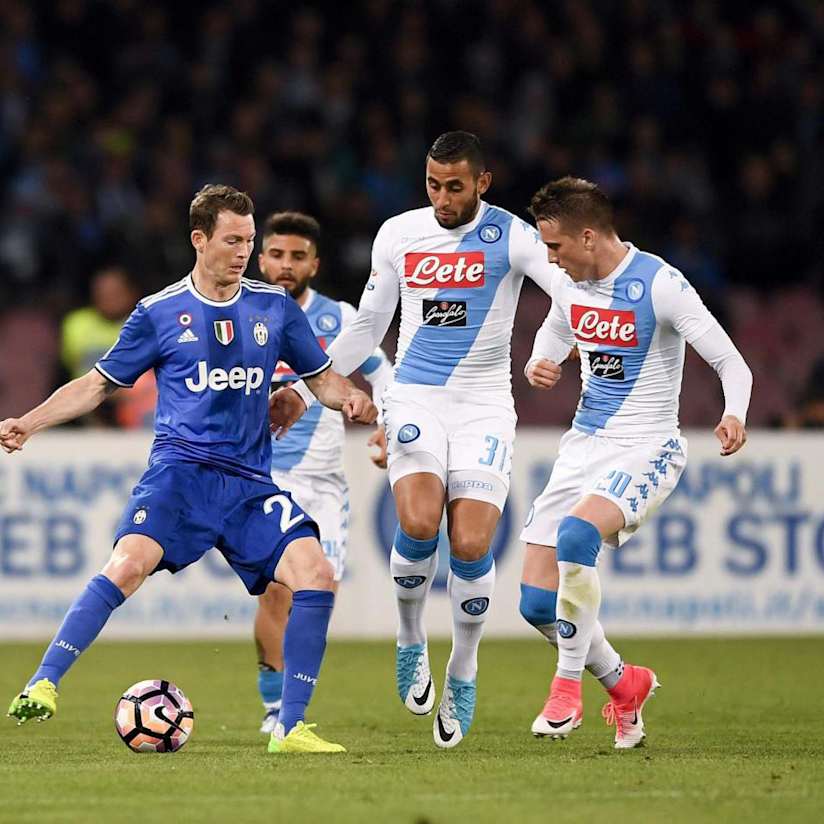 Napoli-Juve, nomi e numeri