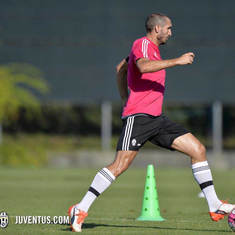 Chiellini returns to first-team training