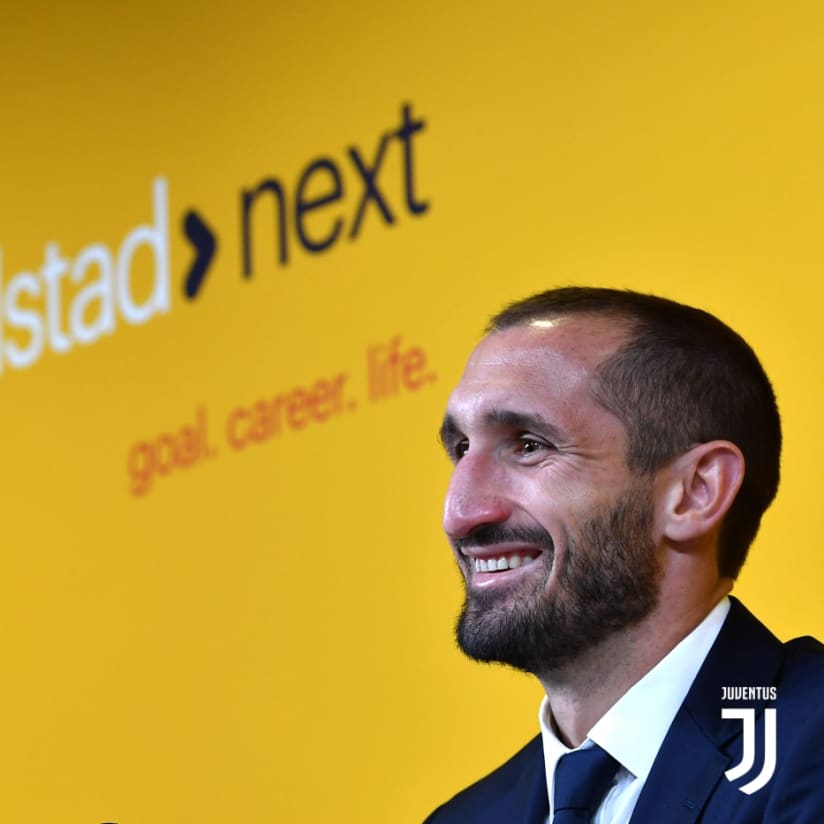 Giorgio Chiellini berbicara di Randstad Next