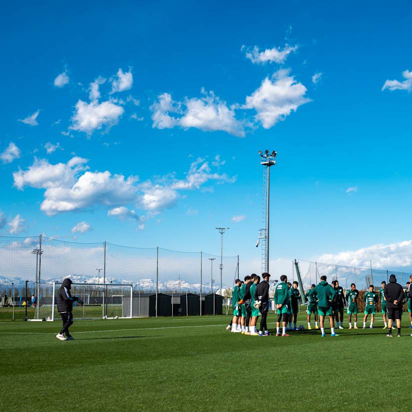 Gallery | La Nazionale algerina in campo a Vinovo e al JTC
