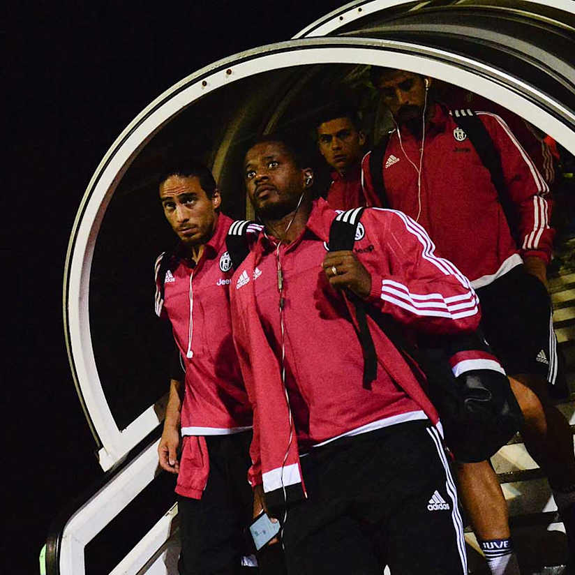 Bianconeri arrive in Poland