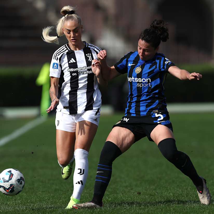 Serie A Femminile - Poule Scudetto | Inter-Juventus Women, head to head