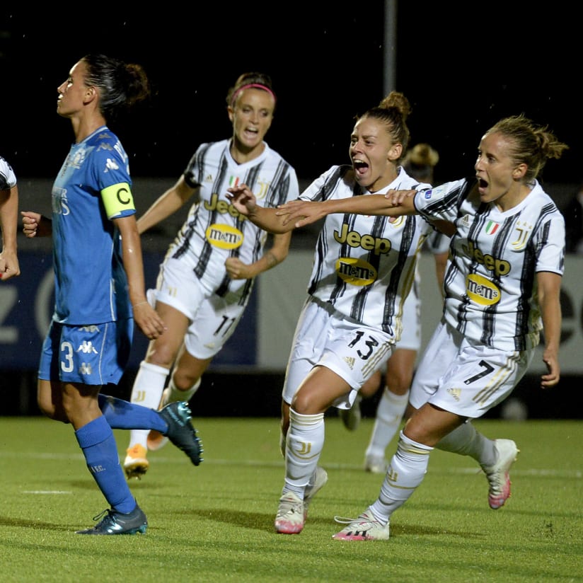 Bonansea-Girelli, the Bianconere take all three points!