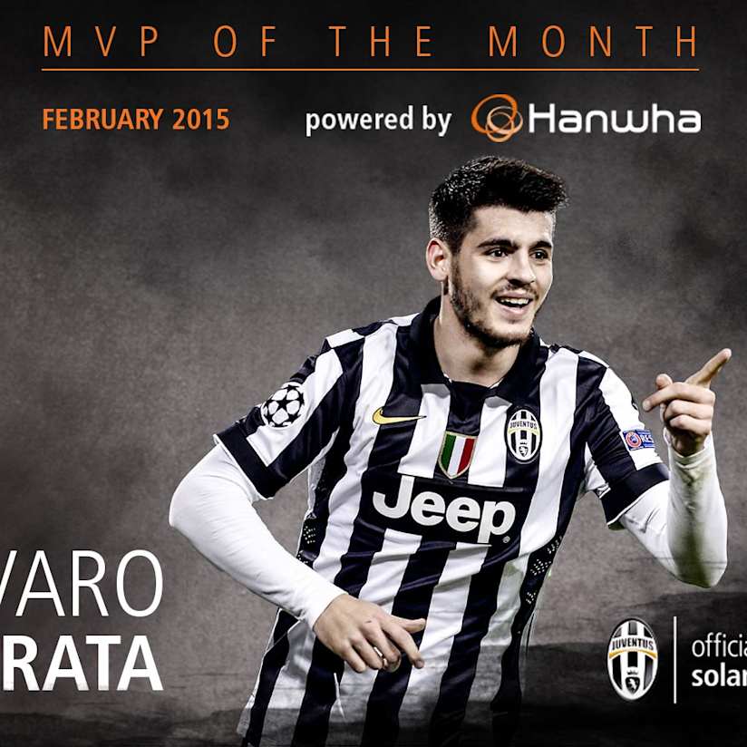 Morata, February's star in the eyes of J-Members