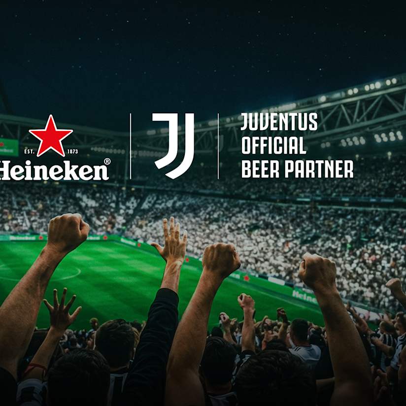 HEINEKEN® È IL NUOVO OFFICIAL BEER PARTNER DI JUVENTUS FOOTBALL CLUB