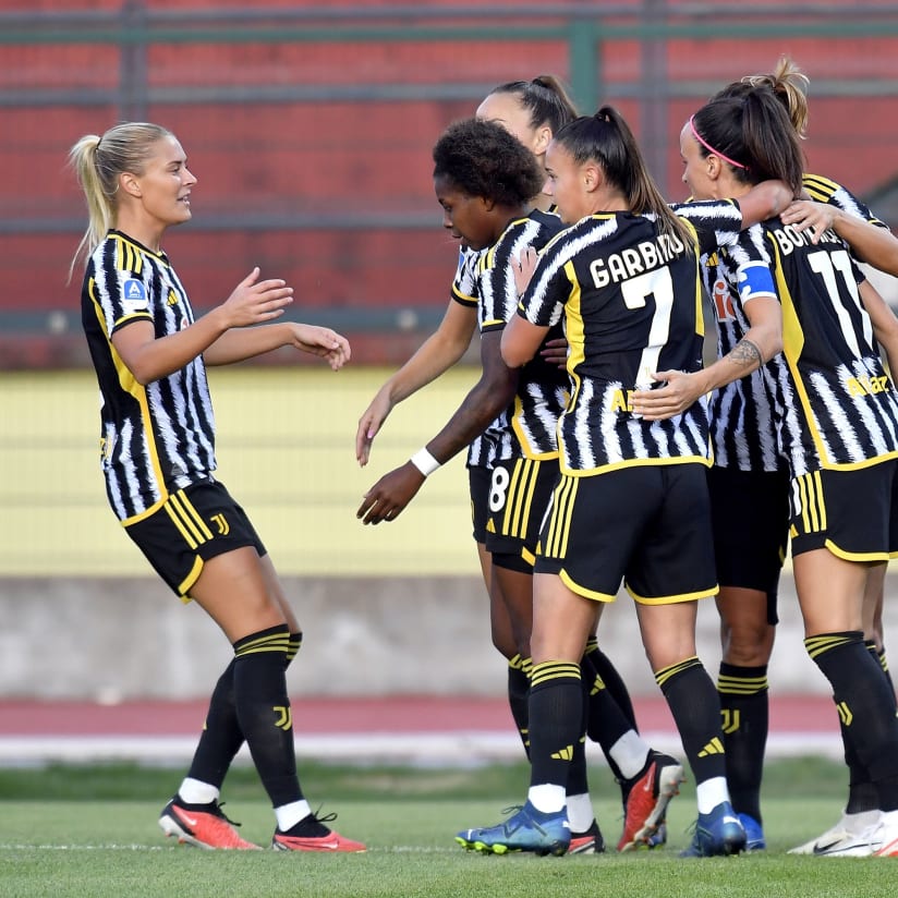 Juventus Women claim comfortable win over Sassuolo