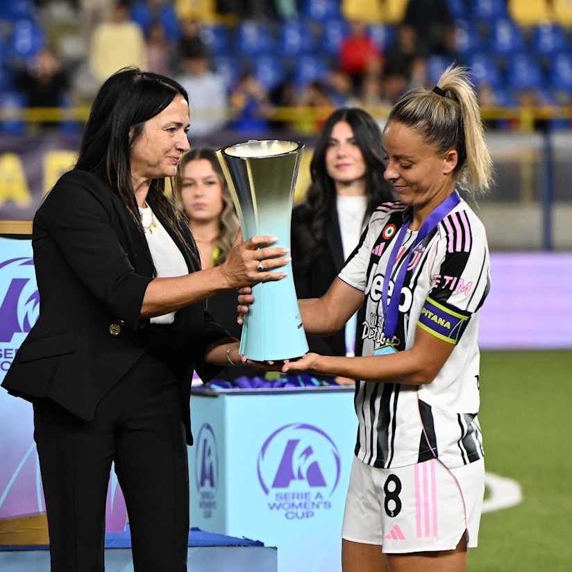Gallery | Serie A Women's Cup | Juventus-Roma | The awarding