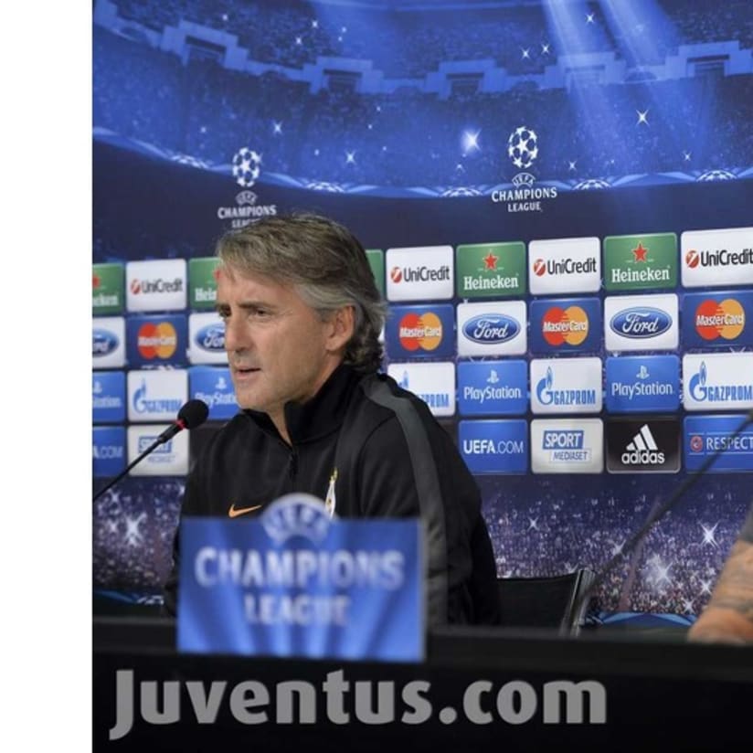 La conferenza di Mancini e Melo - Mancini and Melo's press conference