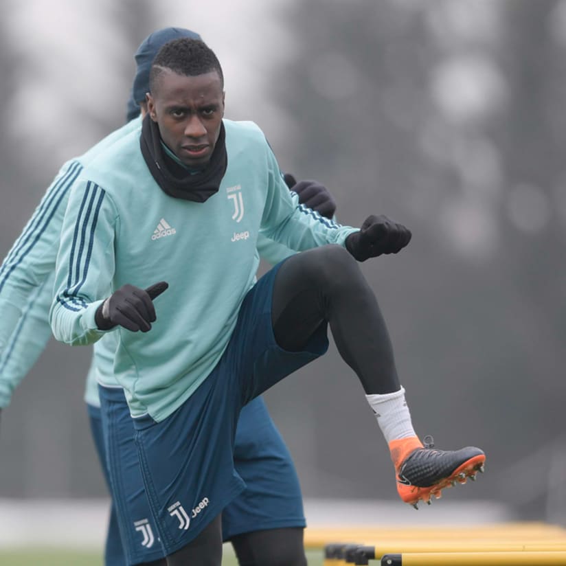 Tactical work ahead of Juve-Sassuolo