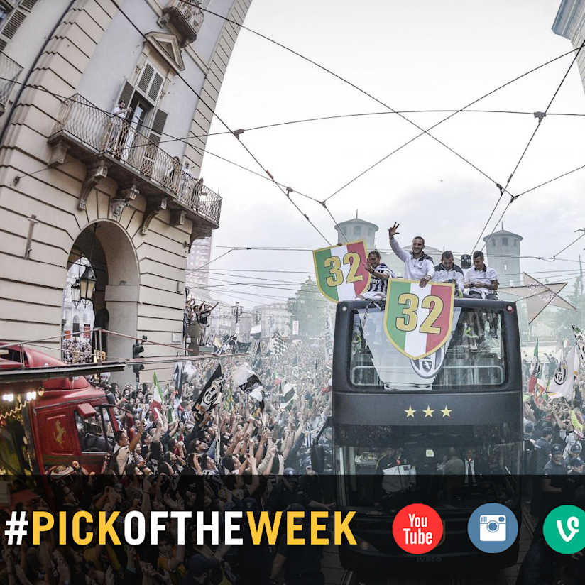 #PickOfTheWeek: la domenica di festa #JuveX3