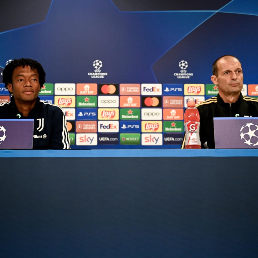 ALLEGRI & CUADRADO: "An important match against one of Europe's best"
