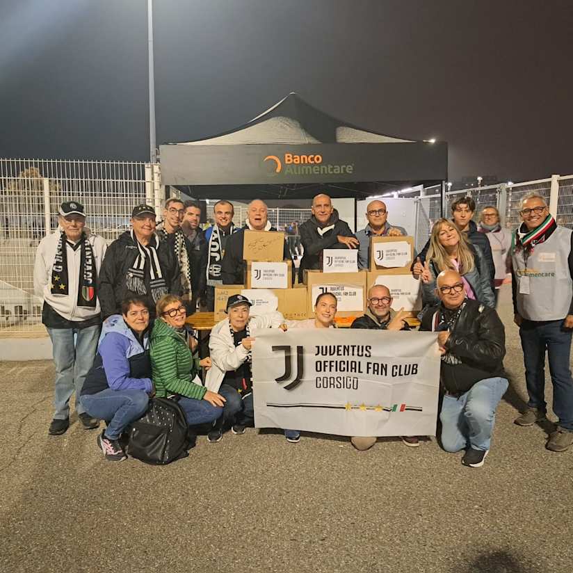 Gallery | Juventus e Banco Alimentare del Piemonte: la raccolta all'Allianz Stadium