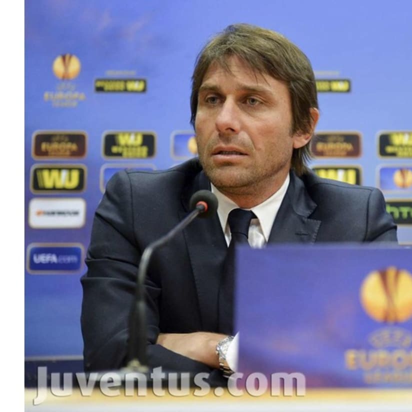 Trebisonda: la conferenza stampa di Antonio Conte - Trabzon, Conte addresses the media