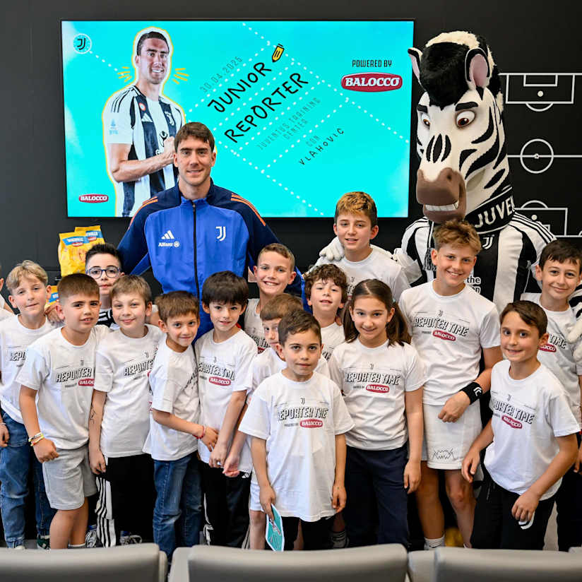 Junior Reporter: An afternoon with Vlahovic!