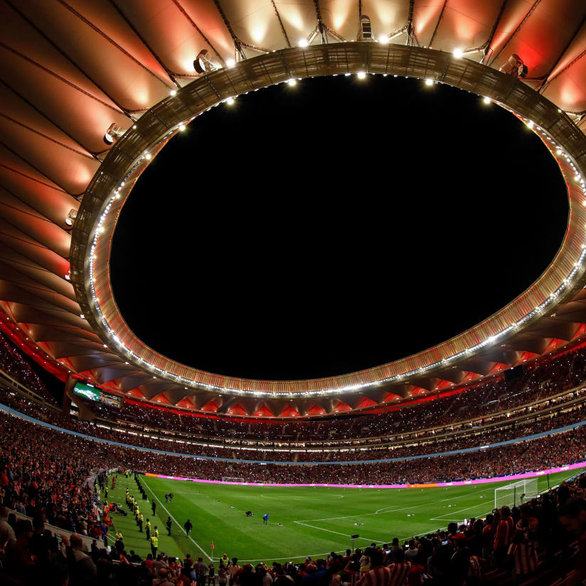 The Wanda Metropolitano in profile