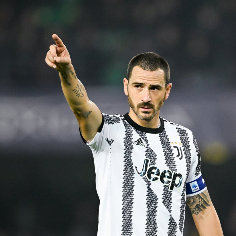 500 Bianconero appearances for Bonucci!